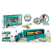 DK1145 Parking Lot Activity Toy For Kids - Green