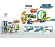 DK1093 Catapult Metal Railcar Set Activity Toy For Kids