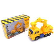 DK1090 Battery Car With Light and Music Activity Toy For Kids - Yellow