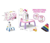 DK1191 Music Porjection Painting Table Activity Toy For Kids