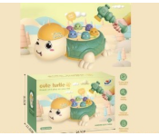 DK1246 Battery Operated Animal Activity Toy For Kids - Green and Beige