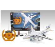 DK1142 Usb Charger and Light Remote Control Plane Activity Toy For Kids