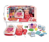 DK1067 Cash Register Activity Toy For Kids - Red