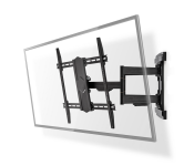 Nedis TVWM6570BK 43-90 Inch Maximum 70 kg Full Motion TV Wall Mount - Black  - Similar Product Imag - ID 123032