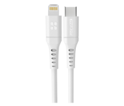 Promate 20Watts 1.2 Meter Ultra-Fast Charging Type-C to Lightning Cable - White