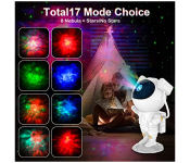 Astronaut Galaxy Star Projector LED Night Lamp With Speaker And Timer  - Similar Product Imag - ID 122316