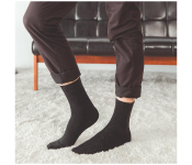 Unisex Winter Keep Warm Knitted Socks - Black  - Similar Product Imag - ID 123432