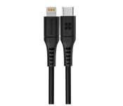 Promate 3 Meter 20Watts Fast Charging USB-C to Lightning Cable - Black