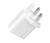 Mophie 30Watts Accessories Wall Adapter USB C Gan UK - White