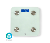 Nedis WIFIHS10WT Wi-Fi Smart Personal Weighing Scales - White  - Similar Product Imag - ID 123322