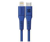 Promate 3 Meter 20Watts Fast Charging USB-C to Lightning Cable - Blue