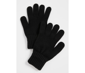 Unisex Winter Keep Warm Knitted Woolen Gloves - Black  - Similar Product Imag - ID 123433