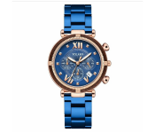 Starry Sky Analog Watch with Stainless Steel Strap for Women - Blue  - Similar Product Imag - ID 122911