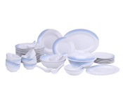 Delcasa DC2108 Melamine Ware 54 Piece Melamine Dinner Set - White