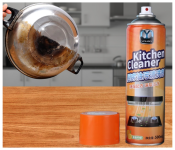 High Quality 500ml Foam Kitchen Cleaner Spray - Orange-B