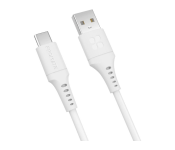 Promate 2Meter Fast-Charging USB-C Cable - White