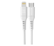 Promate 3 Meter 20Watts Fast Charging USB-C to Lightning Cable - White