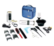 Dingling DL-801 Travel Care Rechargeable Trimmer Shaver Kit - Silver and Black