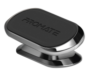 Promate Universal Cradleless Stick-On Dashboard Anti-Slip Grip Magnetic Car Phone Holder - Black