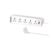 Promate 4 USB Ports 10 AC Outlets 20Watts Image