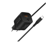 Promate 1.5Meter Premium 33Watts USB-C Charger EU - Black