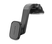 Promate Magnetic Stick-On Dashboard Car Phone Holder - Black