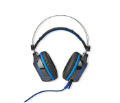 Nedis GHST500BK 7.1 Virtual Surround Sound Over-Ear Gaming Headset - Black and Blue  - Similar Product Imag - ID 123031