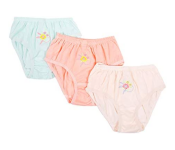 Pack of 3 Piece Mixed Color Agree Medium Panty for Women