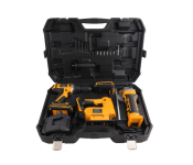 Hotechi P800132 20V Cordless Tool Set Drill Grinder and Jigsaw With 2 Battery and 1 Charger - Black and Yellow  - Similar Product Imag - ID 125490