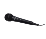 Krypton KNMP6267 Two Way Connector 3 Meter Cable Dynamic Microphone - Black