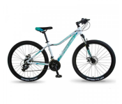 Spartan 27.5 Inch Moraine Mountain Bike Alloy Bicycle For Adult - Black and Green