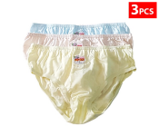 Pack of 3 Piece Mixed Color Agree XL Panty for Women
