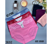 Combo of 6 pcs turkey style ladies panties DZ2190 Free Size (35x30)Assorted   - Similar Product Imag - ID 124918