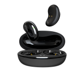 Promate Mini-Size 4 Noise Cancelling Mics True Wireless Earbuds - Black