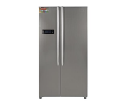 Geepas GRFS5520SXHN 550 Litre Side by Side Doors No Frost Refrigerator - Grey  - Similar Product Imag - ID 124287