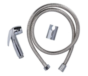 Geepas GSW61107 Handheld Chrome Shattaf Set Silver Image