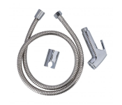 Geepas GSW61106 Handheld Chrome Shattaf Set Silver Image