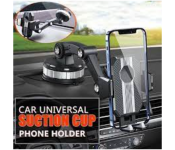 Generic Car Phone Holder Mount, Suction Cup Stand, Universal Dashboard/Windshield/Window Phone Holder One-Button Pop-up Strong Suction Cell Phone  - Similar Product Imag - ID 125057