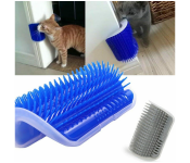 GTC 22000946 Cat Corner Self Groomer with Catnip Wall Corner Massage Comb Corner Scratcher - Blue  - Similar Product Imag - ID 124360