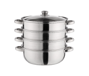 Royalford RF10427 4-Layer Stainless Steel Steamer Pot, Multipurpose  - Similar Product Imag - ID 127595