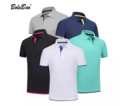 Set of 4 Polo Unisex Classic Cotton Short Sleeve Homme Breathable T-Shirt - XL  - Similar Product Imag - ID 126729