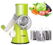 Generic Manual Vegetable Tabletop Drum Round Grater Kitchen Image
