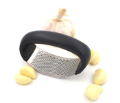 Stainless Steel Garlic Grinder - Black and Silver  - Similar Product Imag - ID 126342
