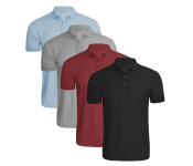 Set of 4 MT Classic Polo Cotton Short Image