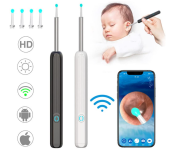 Generic Otoscope Endoscope NE3 Visual Ear Wax Removal Kit Earwax Cleaner with WiFi HD 1080P Camera and 6 LED Warm Lights Waterproof Compatible with iPhone and Android   - Similar Product Imag - ID 127909