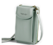 Forever Young 2 Pocket Messenger Bag for Women - Light Green  - Similar Product Imag - ID 110822