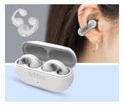 Ambie Sound Earcuffs 1:1 Ear Earring Wireless Bluetooth Earphones - White