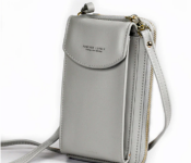 Forever Young 2 Pocket Messenger Bag for Women - Light Grey  - Similar Product Imag - ID 74773