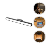 2 Piece FN-Rechargeable LED Touch Night Light - Black