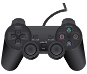 DualShock 2 Analog Generic Wired Controller Black Image